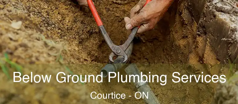  Below Ground Plumbing Services Courtice - ON