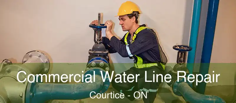 Commercial Water Line Repair Courtice - ON