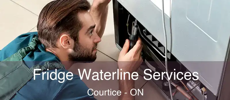 Fridge Waterline Services Courtice - ON